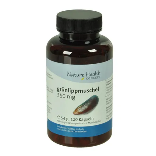 GRÜNLIPPMUSCHEL 350 mg NHC Kapseln 120 St