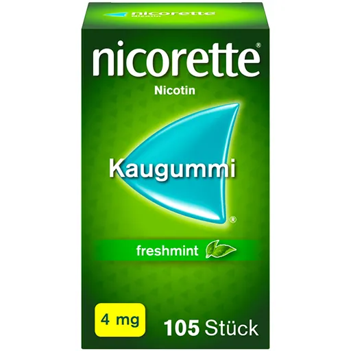 NICORETTE Kaugummi 4 mg freshmint 105 St