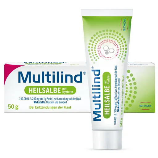 MULTILIND Heilsalbe mit Nystatin 50 g