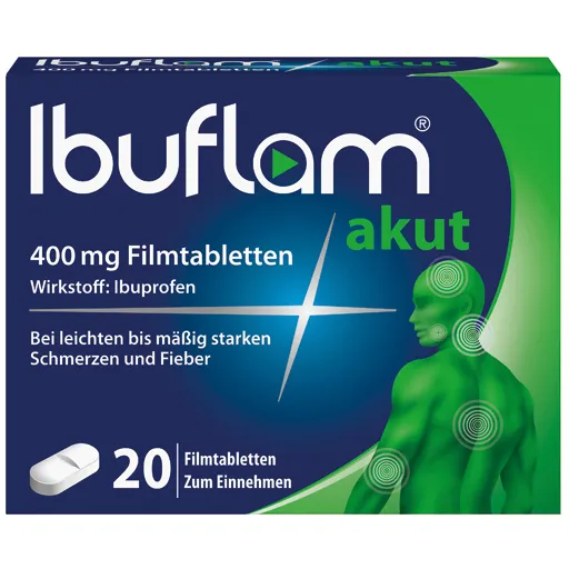 IBUFLAM akut 400 mg Filmtabletten 20 St