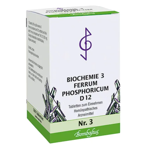 BIOCHEMIE 3 Ferrum phosphoricum D 12 Tabletten 500 St