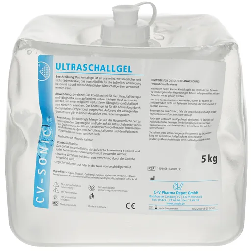CV-SONIC Ultraschallgel Cubitainer 5 kg