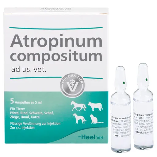 ATROPINUM COMPOSITUM ad us.vet.Ampullen 5 St