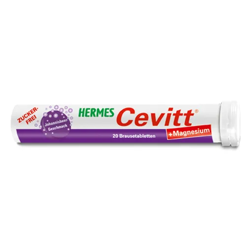 HERMES Cevitt+Magnesium Brausetabletten 20 St
