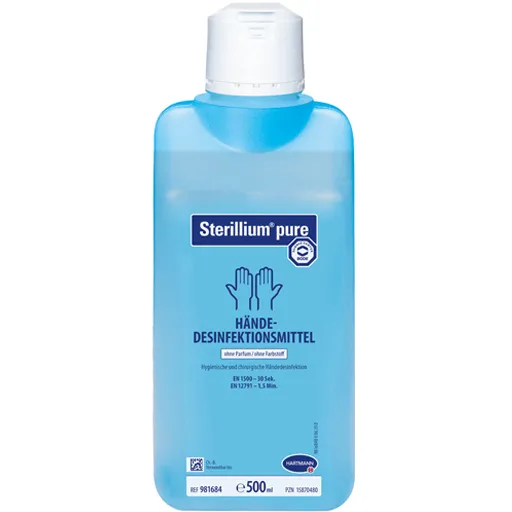 STERILLIUM Classic Pure Händedesinfektion Lsg. 500 ml