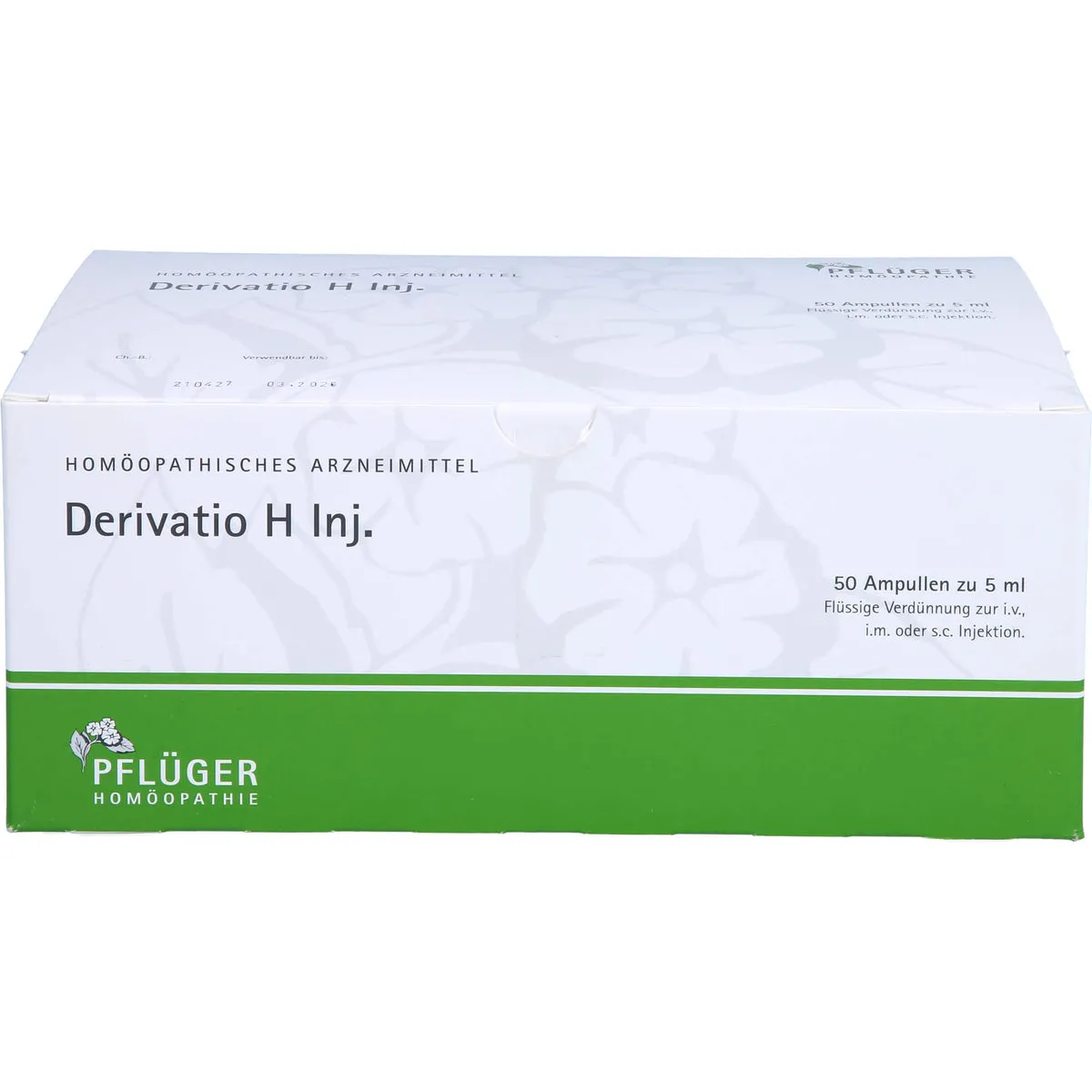 Pflüger Derivatio H Inj. flüssige Verdünnung, 50 ml Lösung