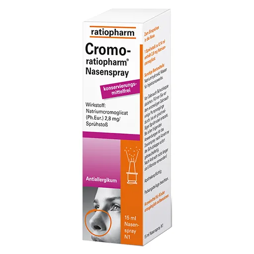 CROMO-RATIOPHARM Nasenspray konservierungsfrei 15 ml