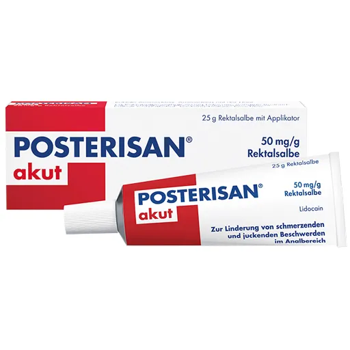 POSTERISAN Akut Salbe mit Lidocain 25 g
