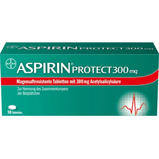 ASPIRIN Protect 300 mg magensaftres.Tabletten 98 St