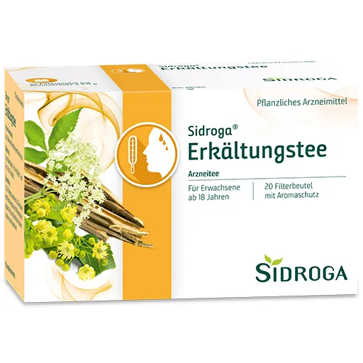 SIDROGA Erkältungstee Filterbeutel 20X2.0 g