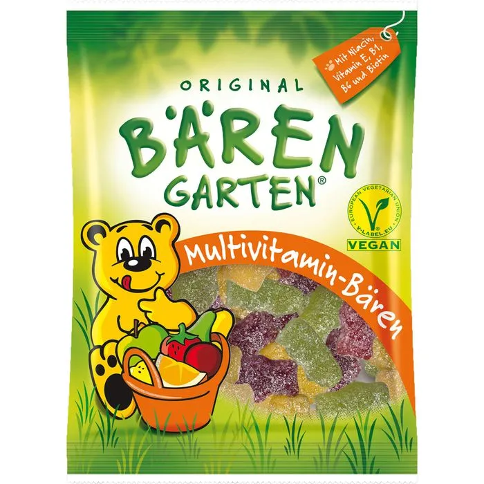 SOLDAN Bären vegan Multivitamin-Bären zuckerhaltig 125 g