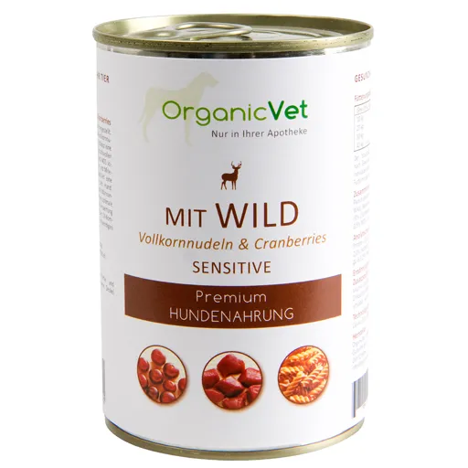 DOSENNAHRUNG Sensitive Wild f.Hunde 400 g