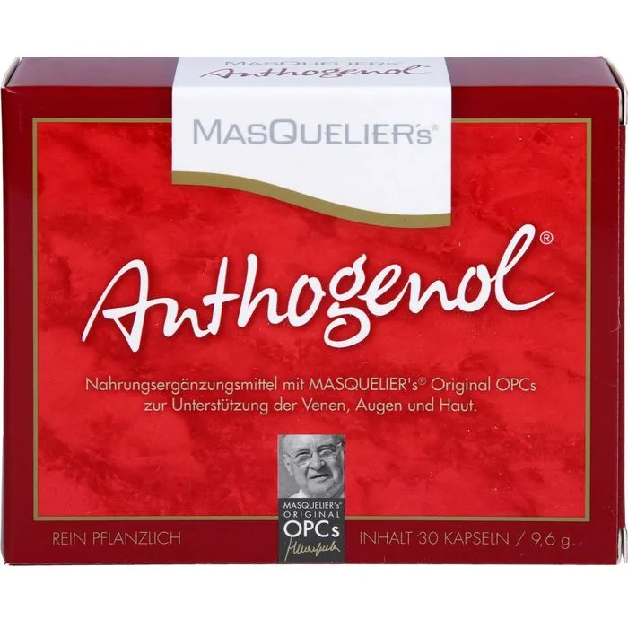 ANTHOGENOL Masquelier OPC Kapseln 30 Stück