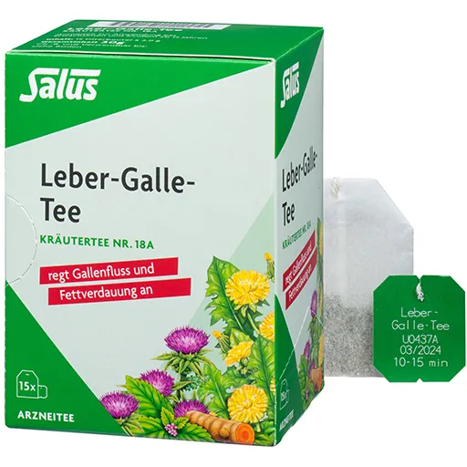 LEBER GALLE-Tee Kräutertee Nr.18a Salus Filterbtl. 15 St