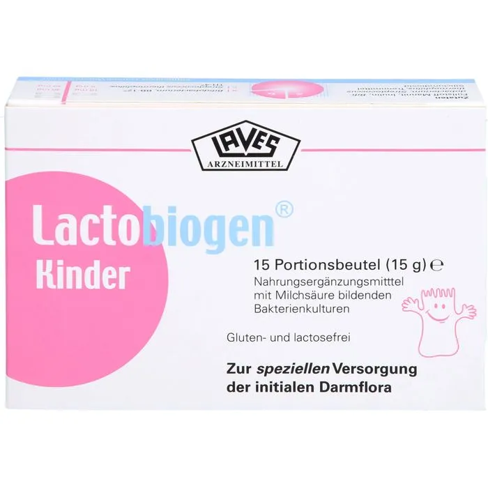 LACTOBIOGEN Kinder Beutel 15 Stück