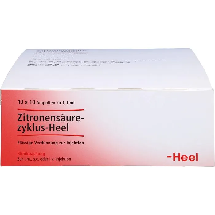 ZITRONENSÄUREZYKLUS Heel Ampullen 100 Stück