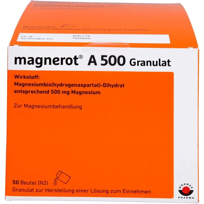 MAGNEROT A 500 Beutel Granulat 50 Stück