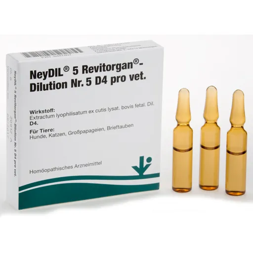 NEYDIL Nr.5 Revitorgan Dil.D 4 pro Ampullen vet. 5X2 ml