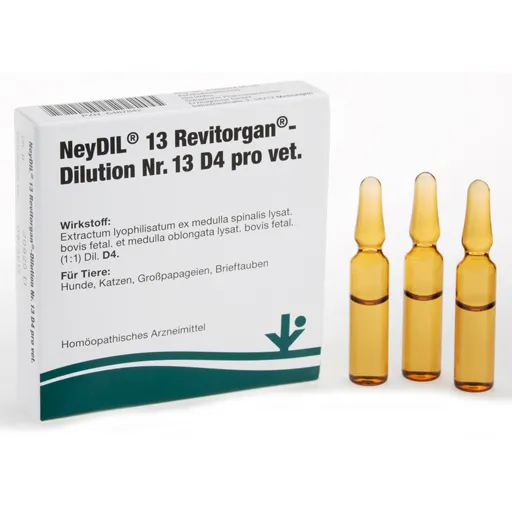 NEYDIL Nr.13 Revitorgan Dil.D 4 pro Ampullen vet. 5X2 ml