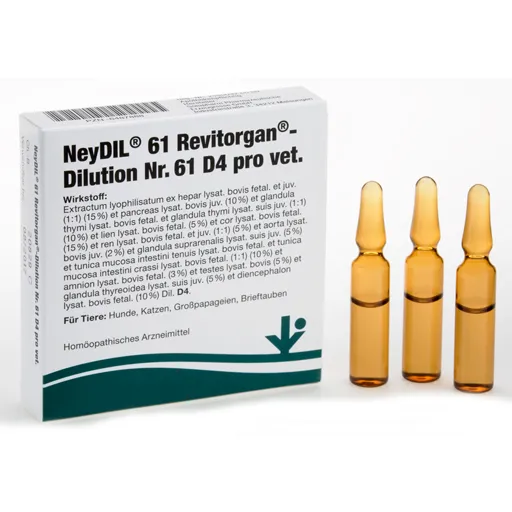 NEYDIL Nr.61 Revitorgan Dil.D 4 pro Ampullen vet. 5X2 ml