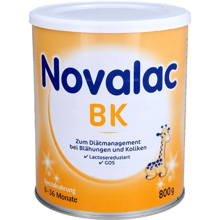 NOVALAC BK Spezialnahr.b.Bläh.u.Koliken 0-12 M. 800 g