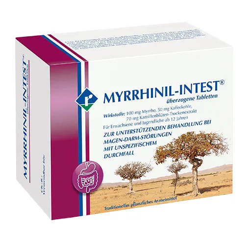 MYRRHINIL INTEST überzogene Tabletten 200 St