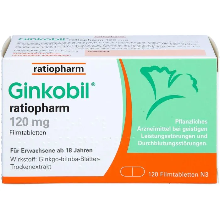 GINKOBIL-ratiopharm 120 mg Filmtabletten 120 St