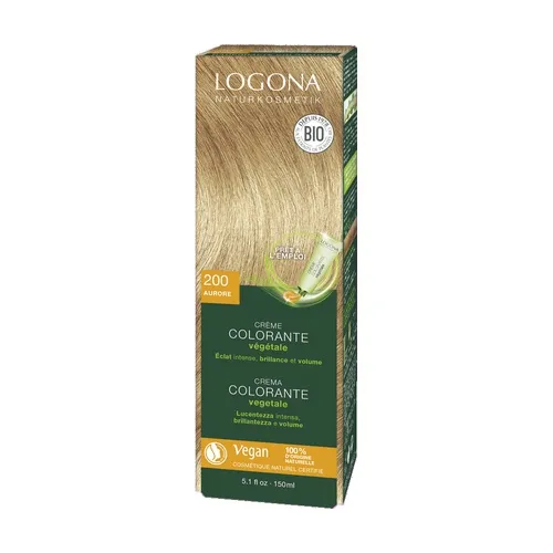 Logona Aurora Färbung cremeblondes Haar