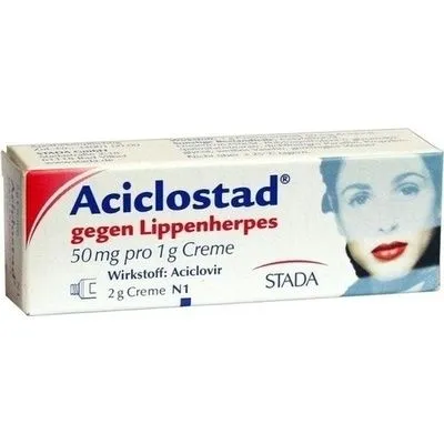 ACICLOSTAD Creme gegen Lippenherpes 2 g