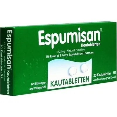 ESPUMISAN Kautabletten 20 St