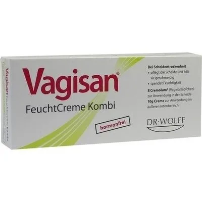 VAGISAN FeuchtCreme Kombi 8 Ovula+10 g Creme 1 P