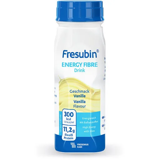 FRESUBIN ENERGY Fibre DRINK Vanille Trinkflasche 4X200 ml