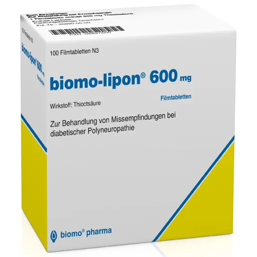BIOMO-lipon 600 mg Filmtabletten 100 St