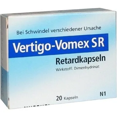 VERTIGO-VOMEX SR Retardkapseln 20 St