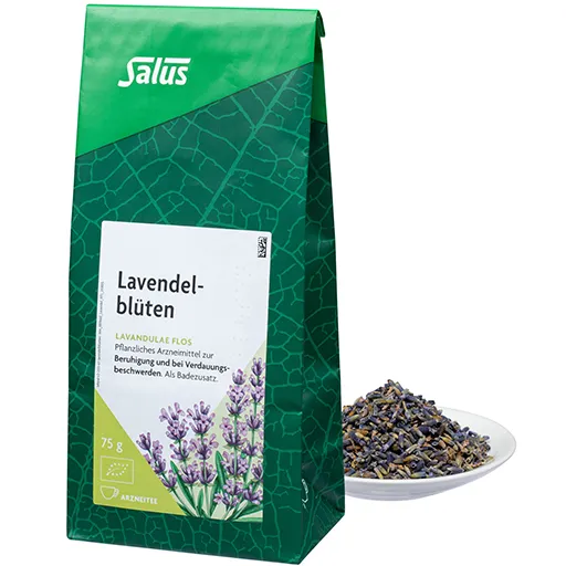 LAVENDELBLÜTEN Arzneitee Lavandul.flos Bio Salus 75 g