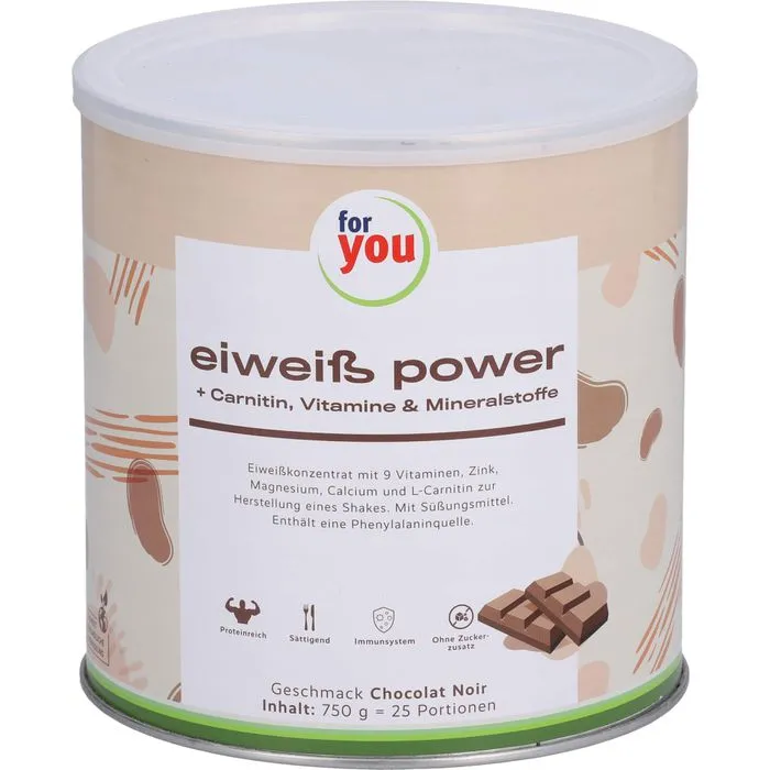 FOR YOU eiweiß power Schoko Pulver 750 g
