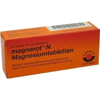 MAGNEROT N Magnesiumtabletten 50 St