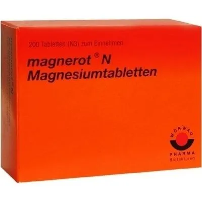 MAGNEROT N Magnesiumtabletten 200 St
