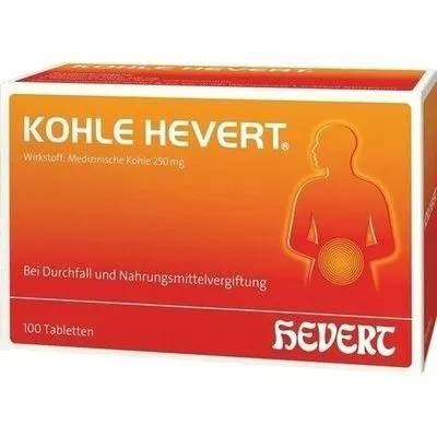 KOHLE Hevert Tabletten 100 St