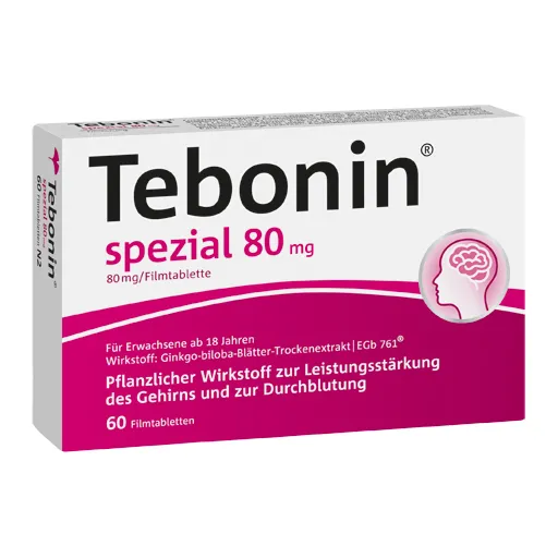 TEBONIN spezial 80 mg Filmtabletten 60 St