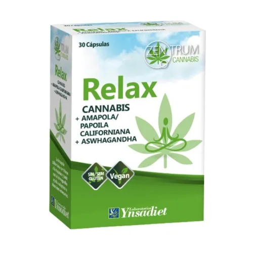 Zentrum Entspannen Sie sich mit Hanfsamen