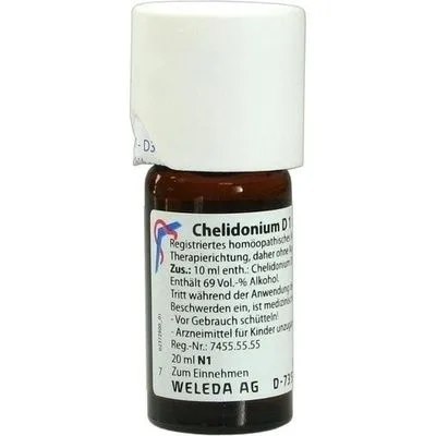 CHELIDONIUM D 1 Dilution 20 ml