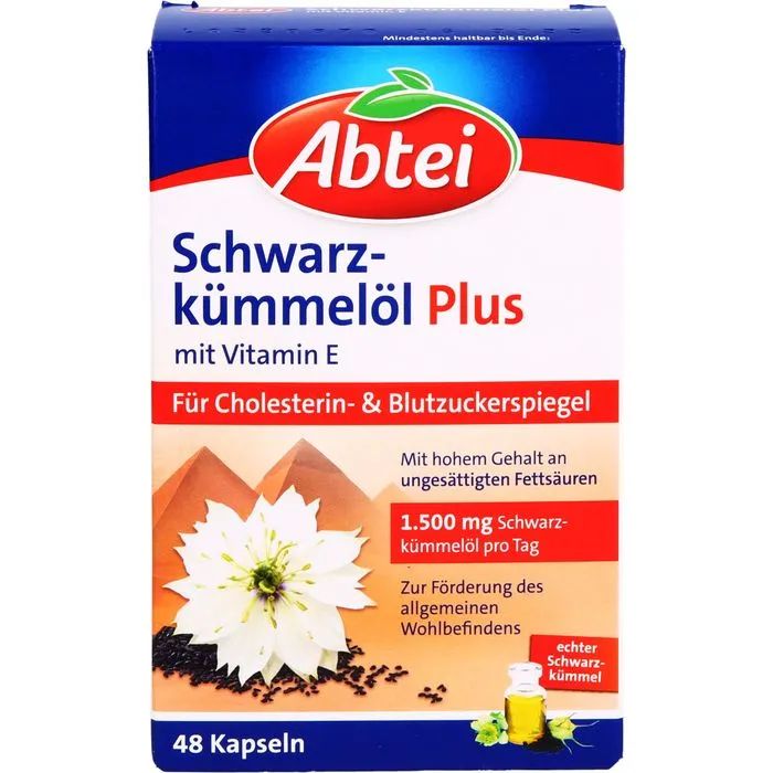 ABTEI Schwarzkümmelöl Plus Kapseln 48 Stück