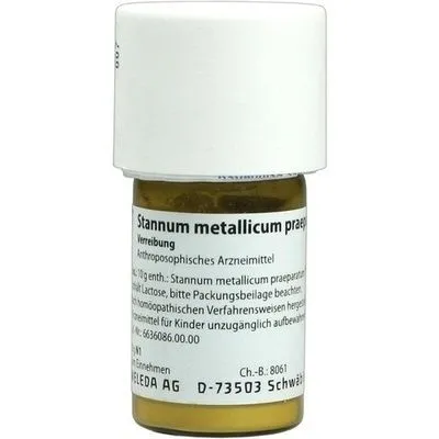 STANNUM METALLICUM praeparatum D 12 Trituration 20 g