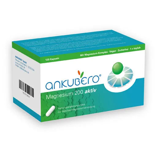 MAGNESIUM 200 aktiv Kapseln 120 St