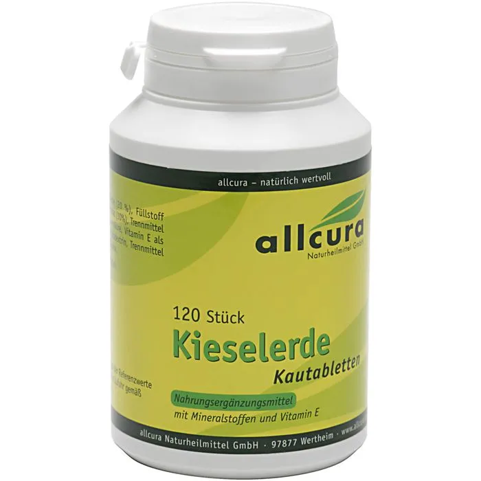 KIESELERDE KAUTABLETTEN 120 Stück