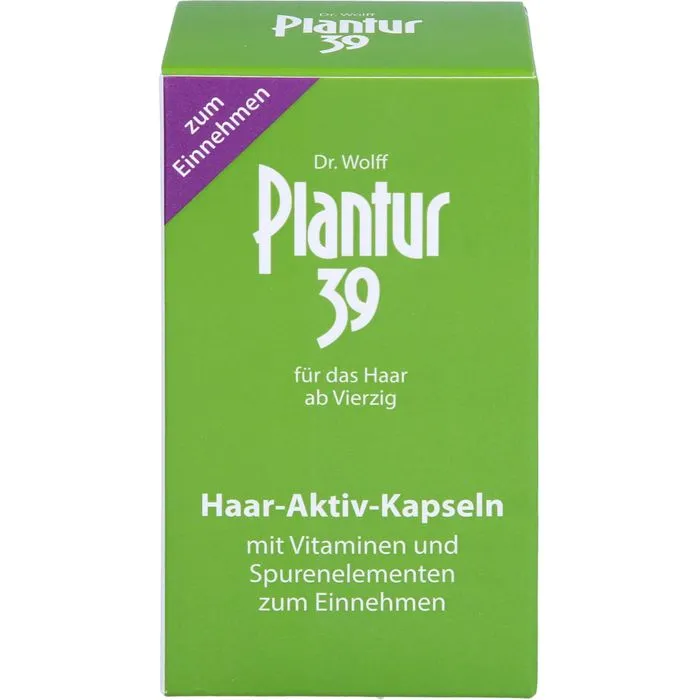 PLANTUR 39 Haar Aktiv Kapseln 60 Stück