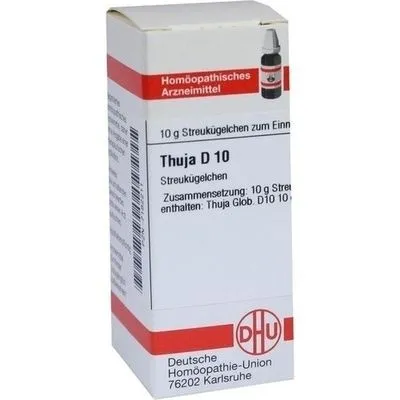 THUJA D 10 Globuli 10 g