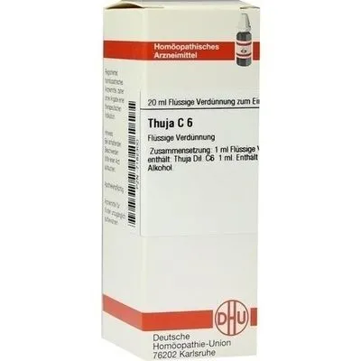 THUJA C 6 Dilution 20 ml