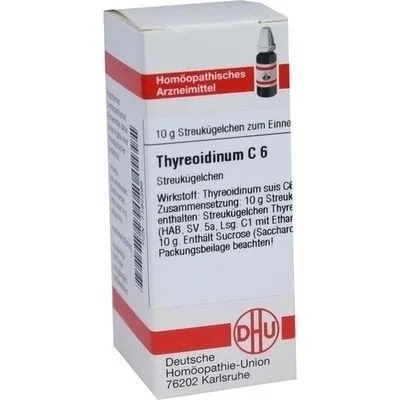 THYREOIDINUM C 6 Globuli 10 g